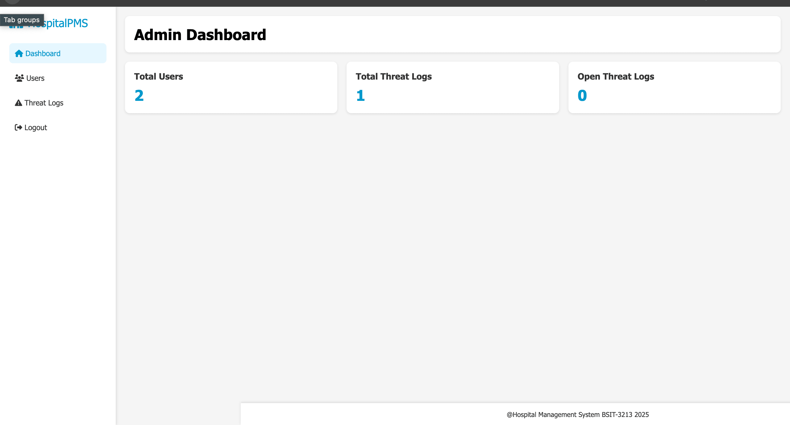 Threat Management System